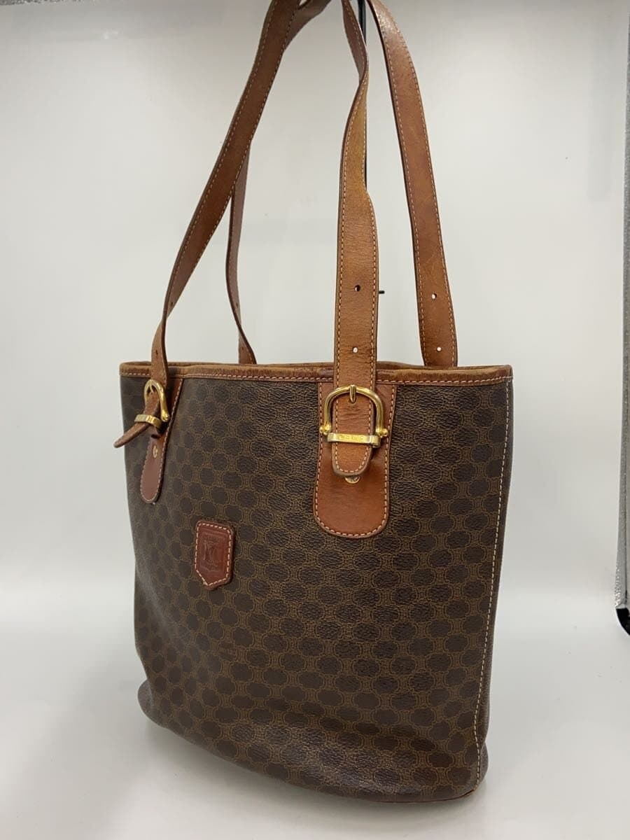 CELINE Handbag Leather BRW All Over Pattern 2