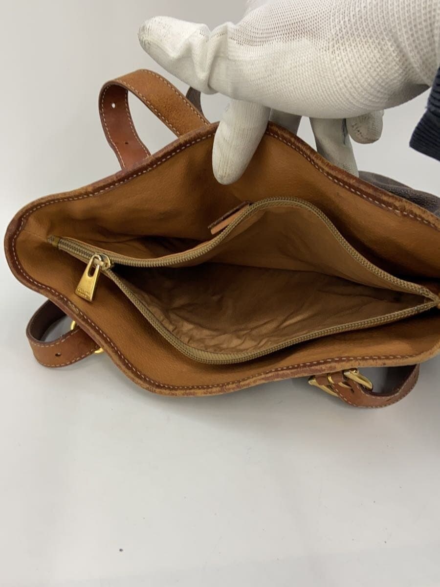 CELINE Handbag Leather BRW All Over Pattern 6