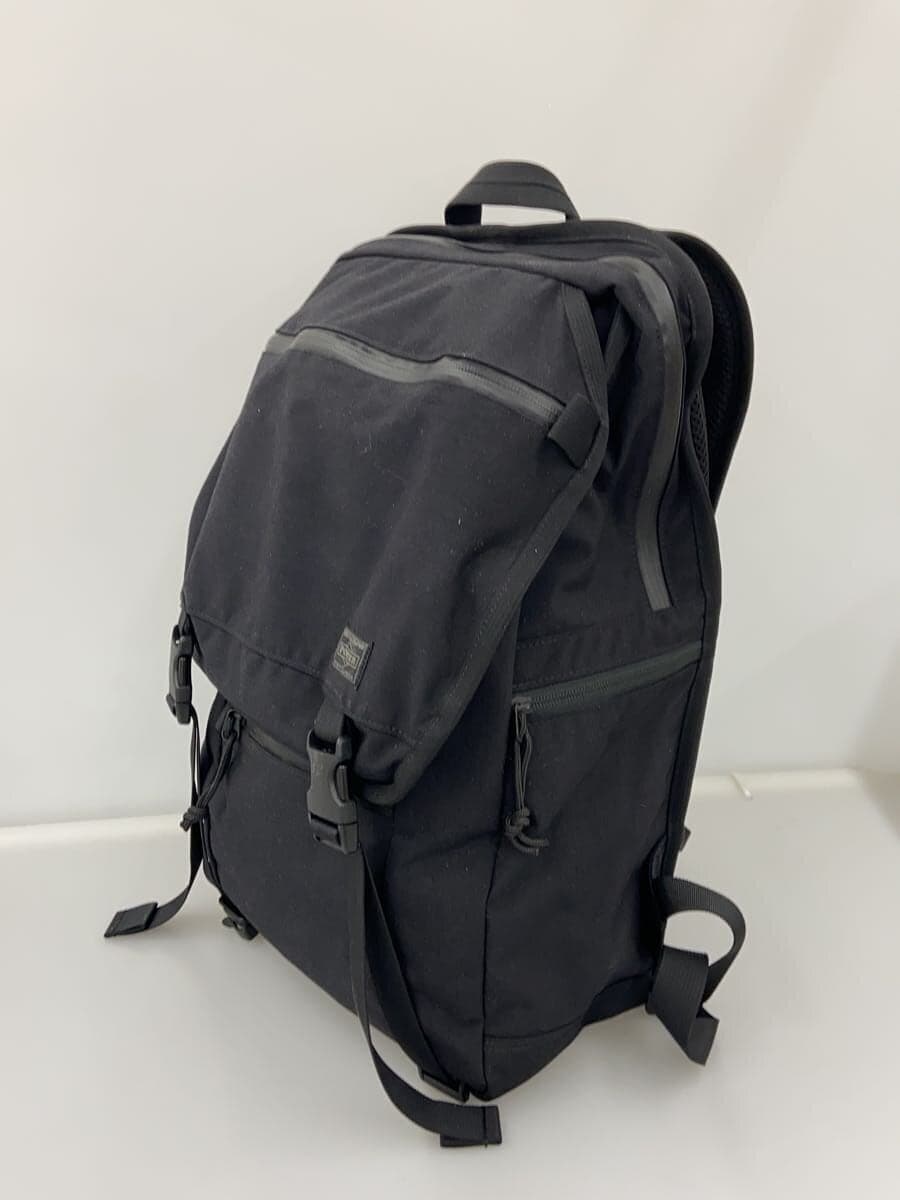 PORTER backpack nylon black plain 2