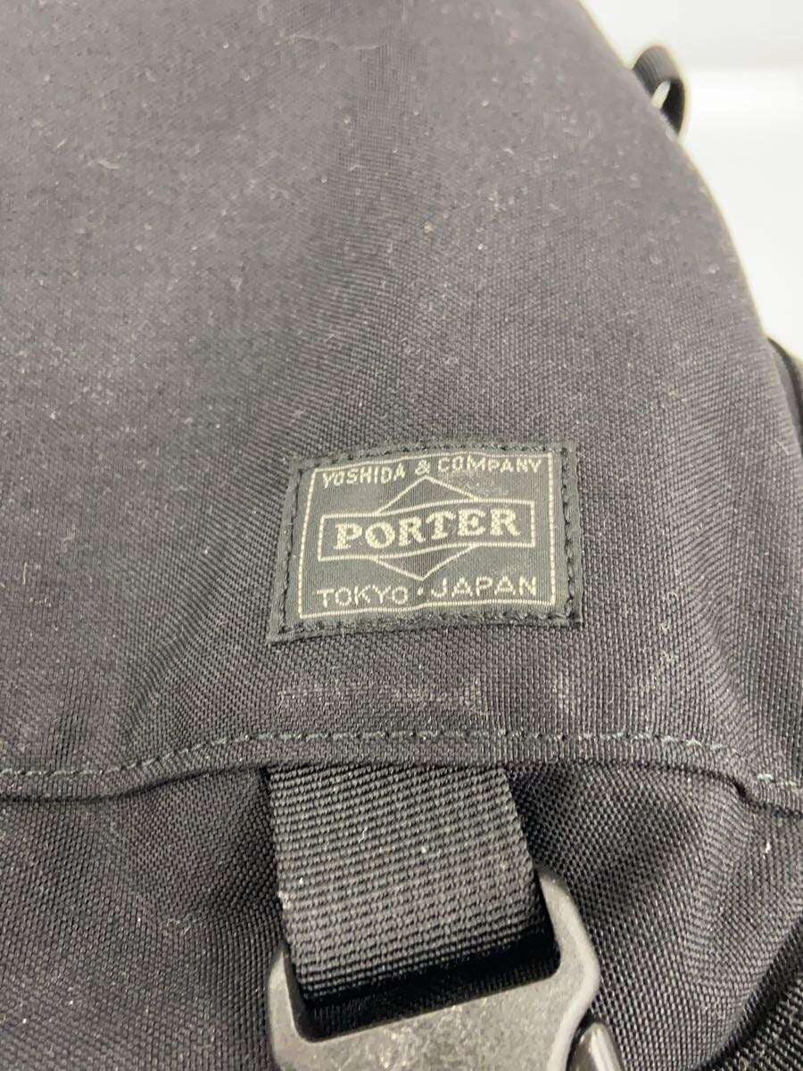 PORTER backpack nylon black plain 5