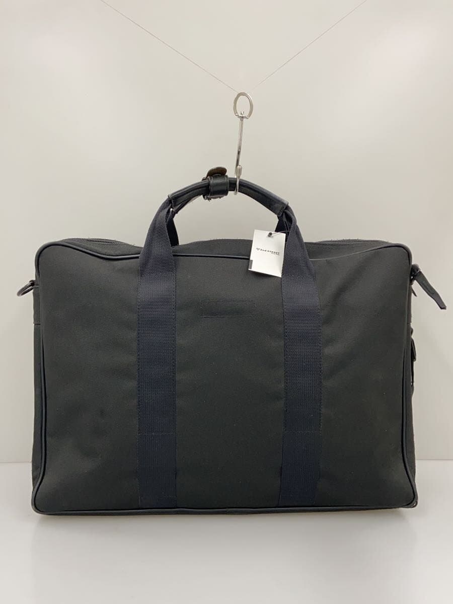 PORTER Briefcase -- BLK Solid Color Clip 2-Way Business Bag 3