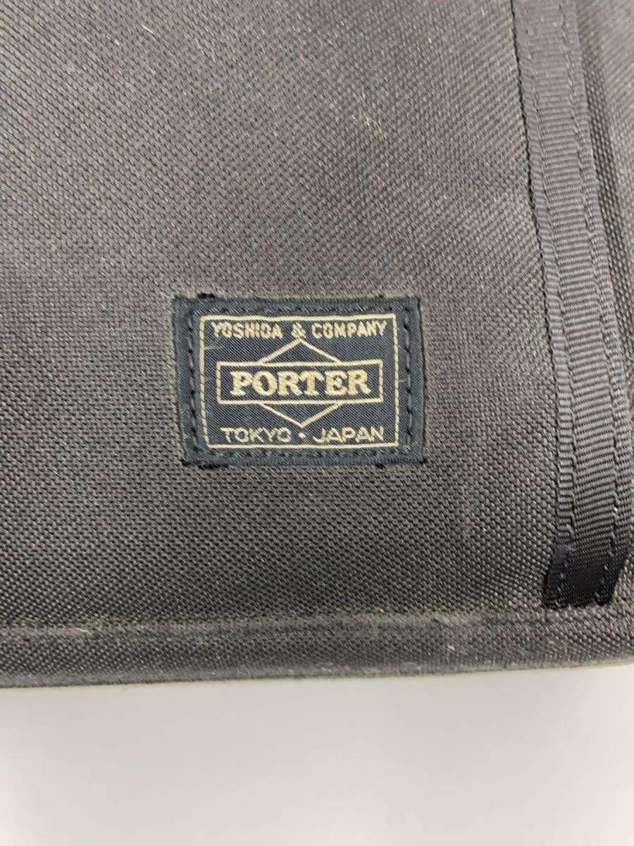 PORTER Briefcase -- BLK Solid Color Clip 2-Way Business Bag 5