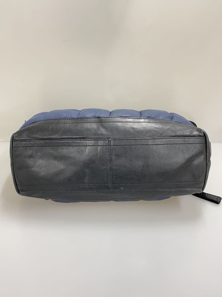 COACH Shoulder Bag Nylon NVY Solid 70237 4