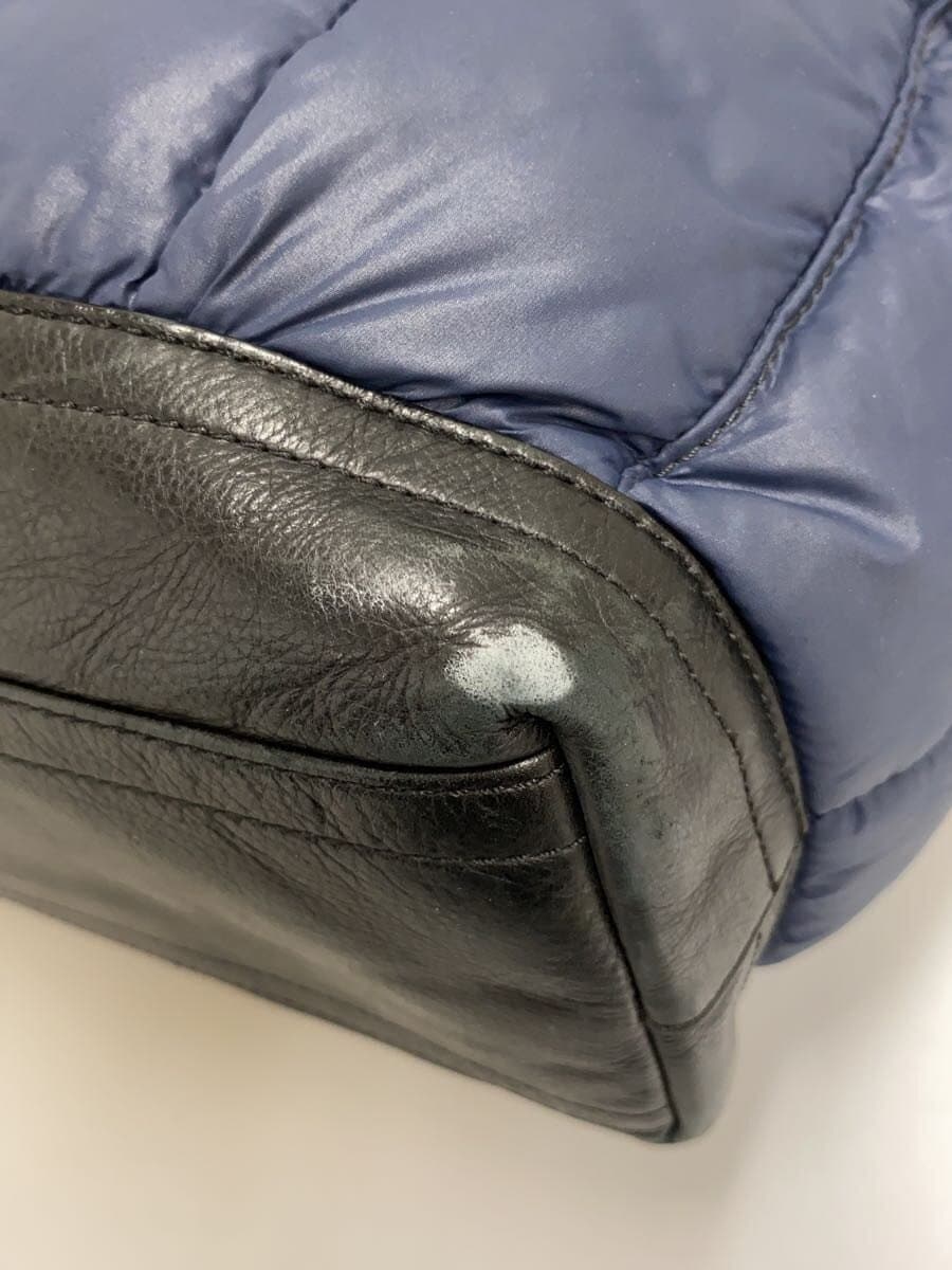 COACH Shoulder Bag Nylon NVY Solid 70237 7