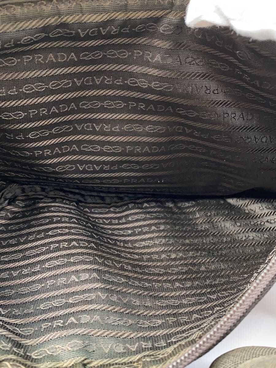 PRADA 99AW 99FW Waist Bag Shoulder Bag Suede BRW b9413y 6