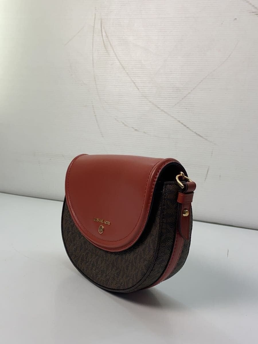 MICHAEL KORS Shoulder Bag -- RED All-over Print KY67M2WL 2