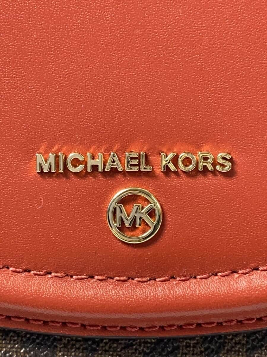 MICHAEL KORS Shoulder Bag -- RED All-over Print KY67M2WL 5