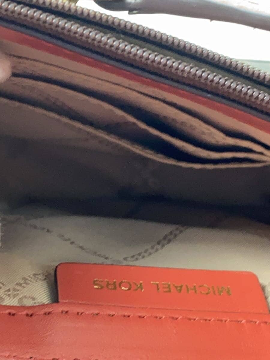 MICHAEL KORS Shoulder Bag -- RED All-over Print KY67M2WL 6