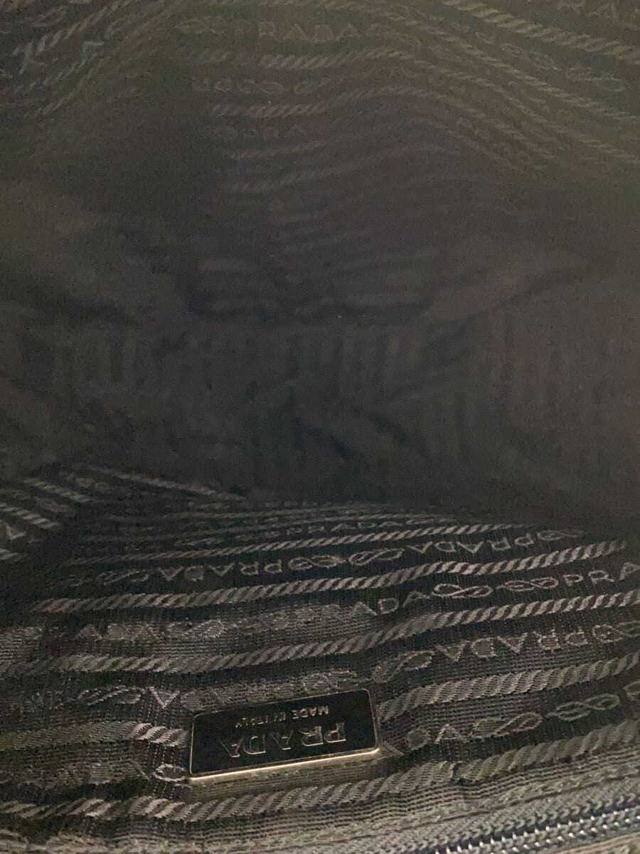 PRADA Messenger Bag Nylon Black 6