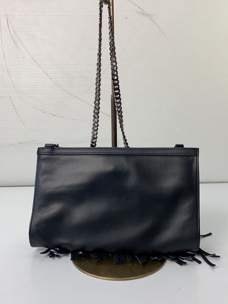 Vivienne Westwood Shoulder Bag Leather Black 3