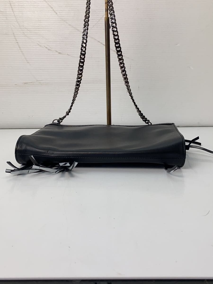 Vivienne Westwood Shoulder Bag Leather Black 4