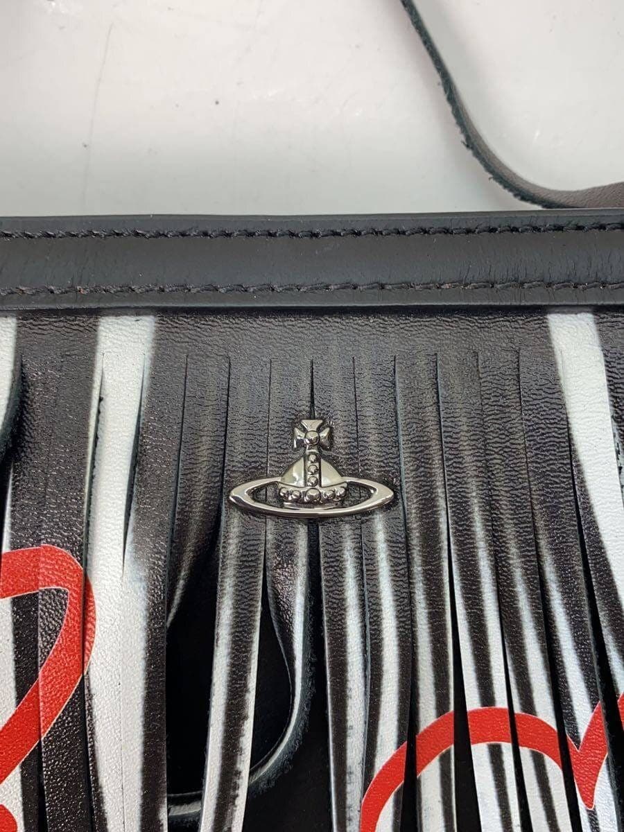 Vivienne Westwood Shoulder Bag Leather Black 5