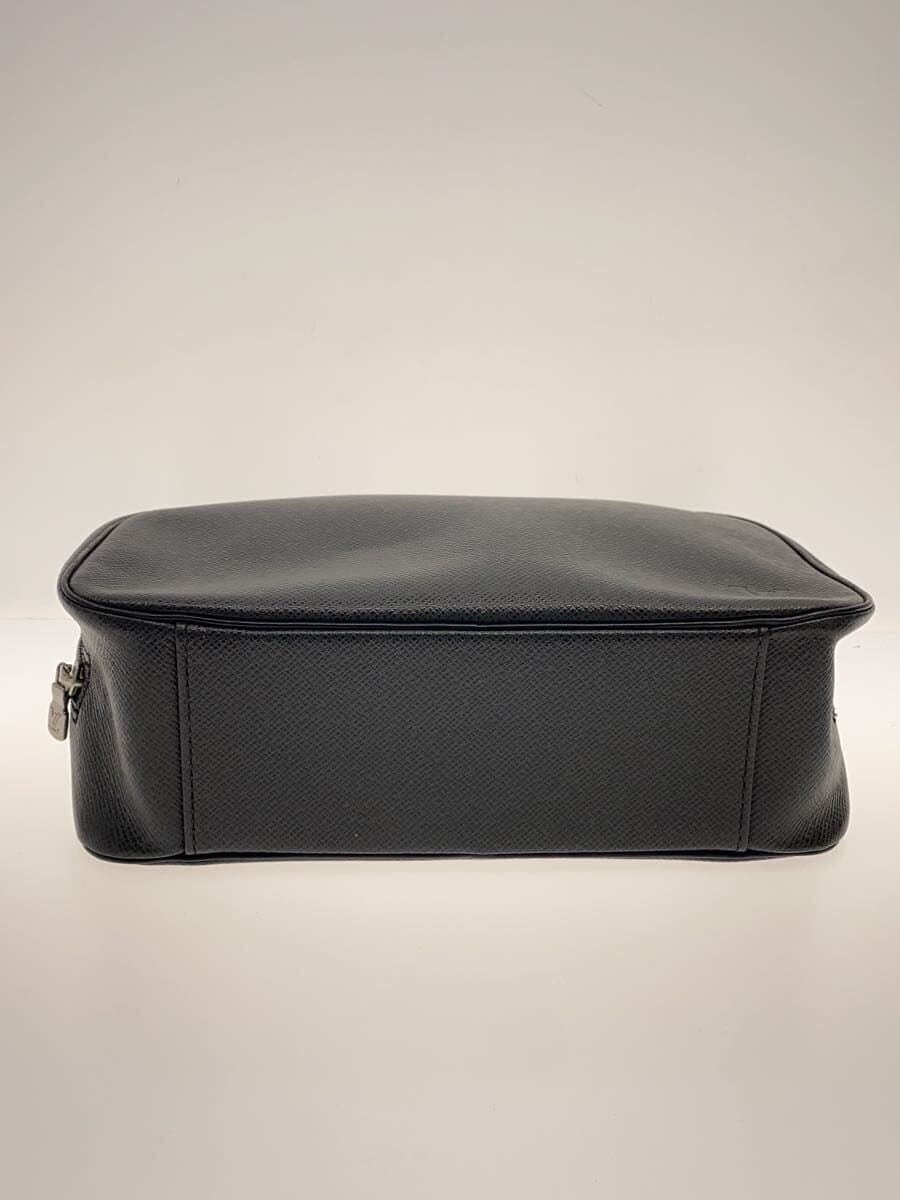LOUIS VUITTON Trousse Toilette GM_Taiga Leather GRY 4