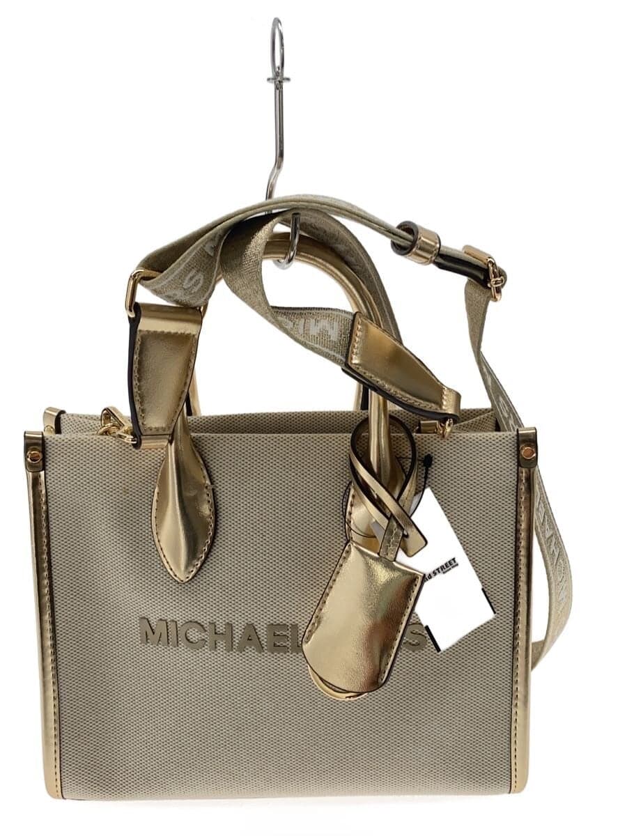 MICHAEL KORS Shoulder Bag Canvas IVO