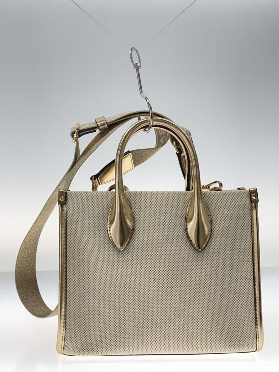 MICHAEL KORS Shoulder Bag Canvas IVO 3