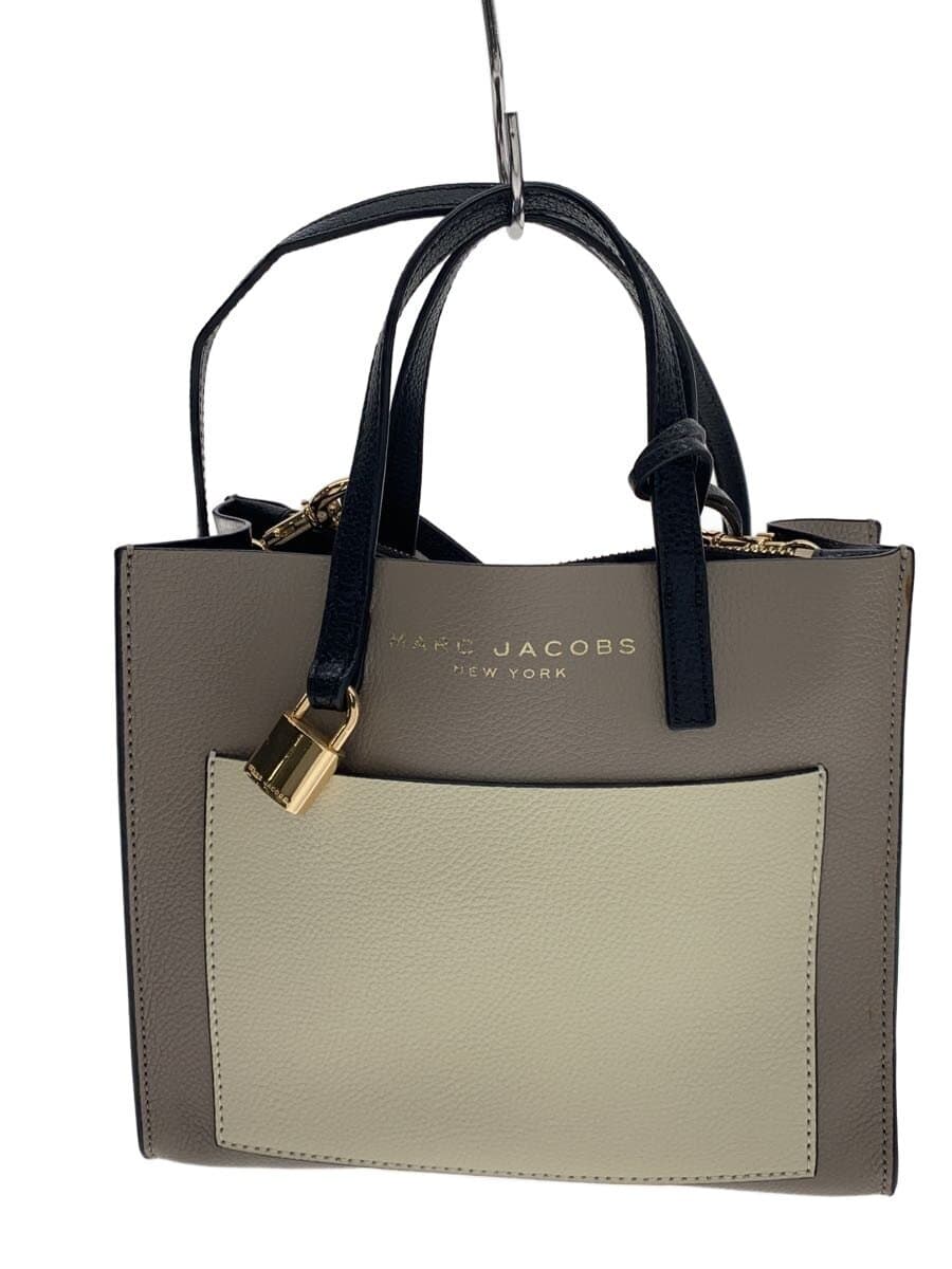 MARC JACOBS Shoulder Bag Leather BEG Solid