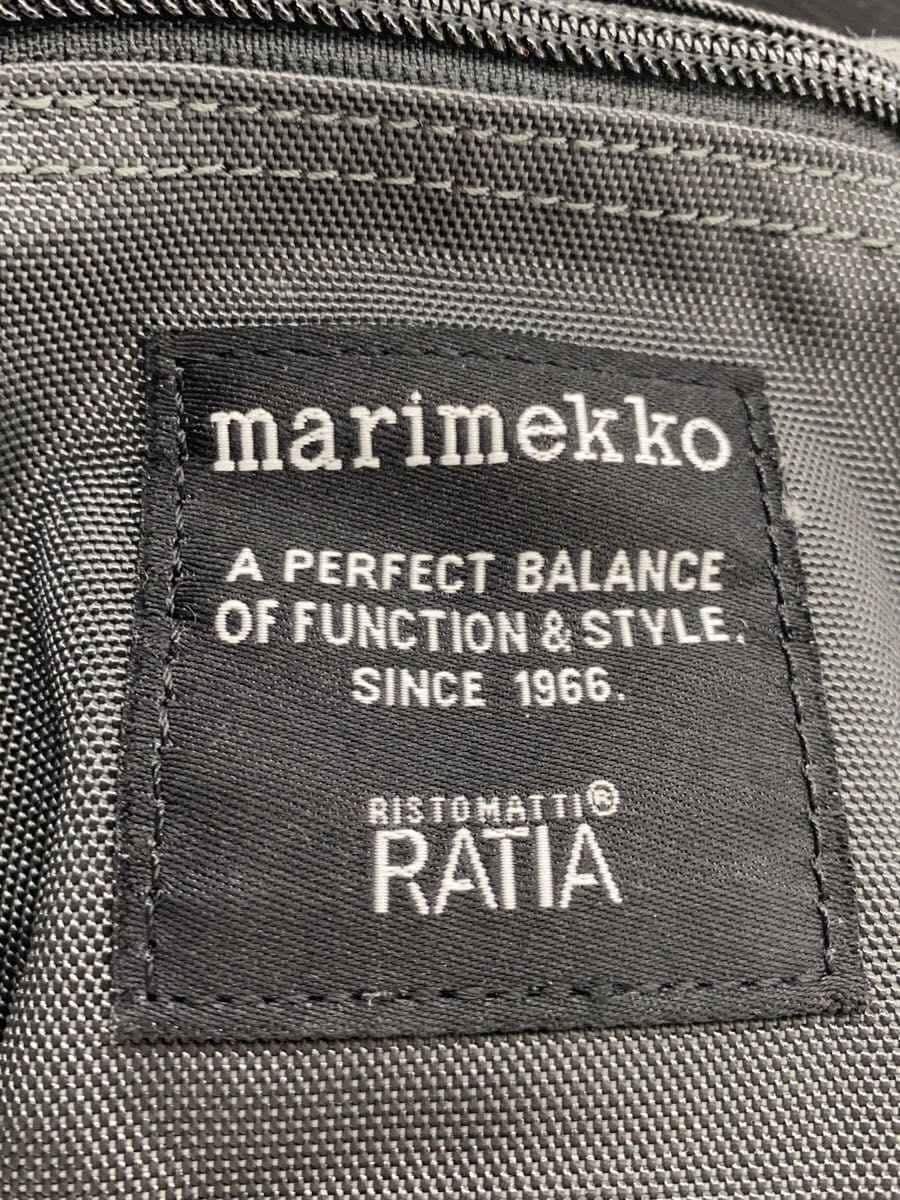 marimekko Shoulder Bag Polyester BLK 5