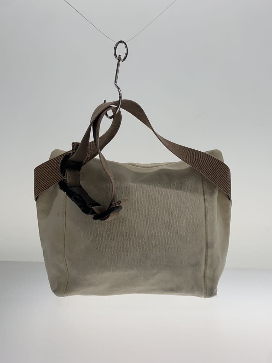 Inujirushi Kaban Made Workshop Shoulder Bag Canvas CRM Solid 3