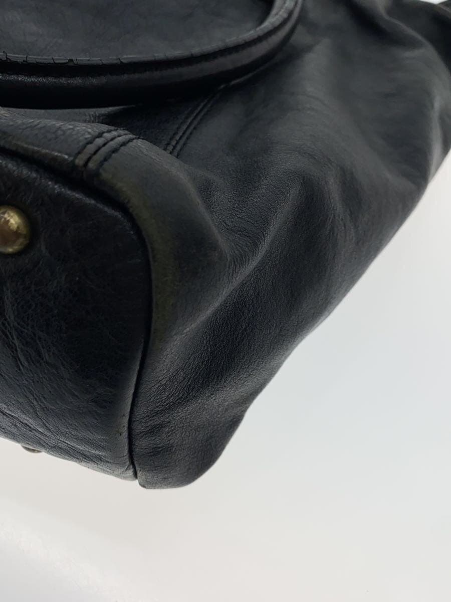 Chelica Tote Bag Leather BLK Solid 7