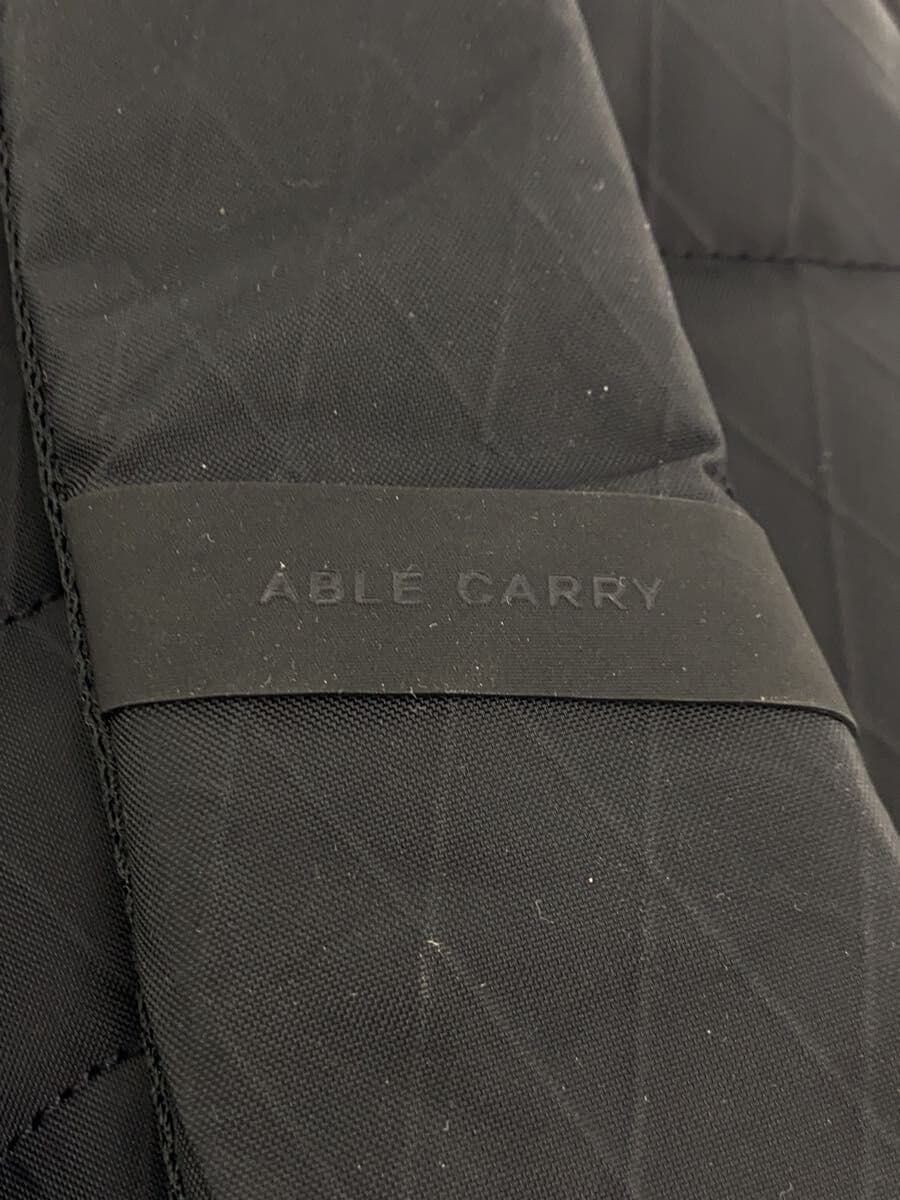 ABLE CARRY Backpack Nylon BLK BD10A01083 5