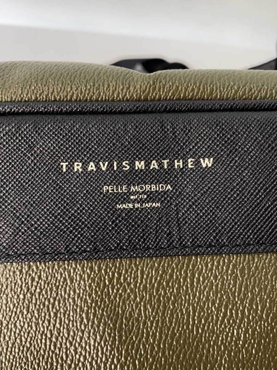 PELLE MORBIDA x Travis Mathew Boston Bag GRN Solid 5