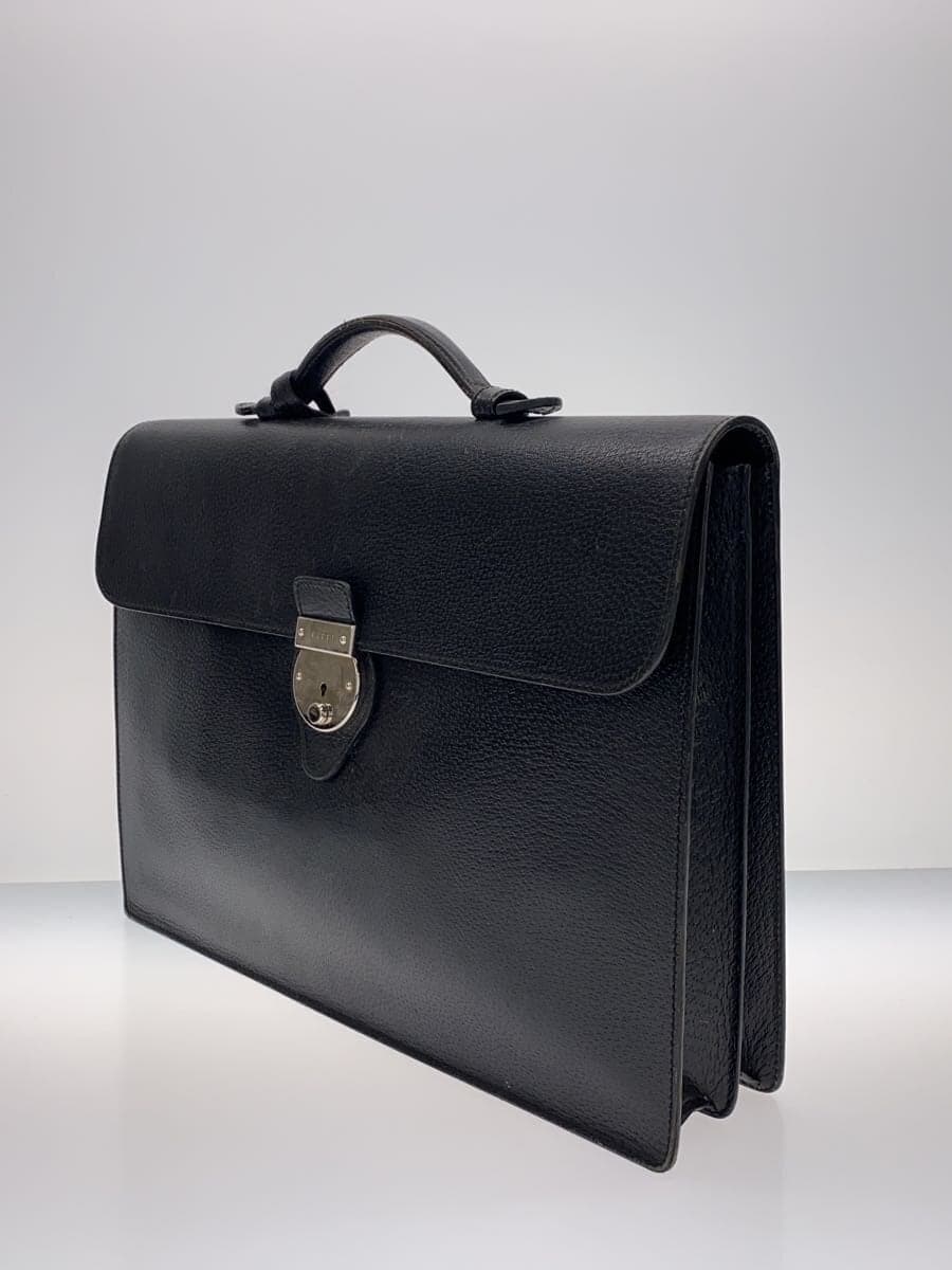 GUCCI Briefcase Leather Black 281402 B6R0Z 1000 2