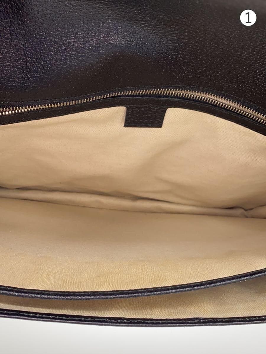 GUCCI Briefcase Leather Black 281402 B6R0Z 1000 6