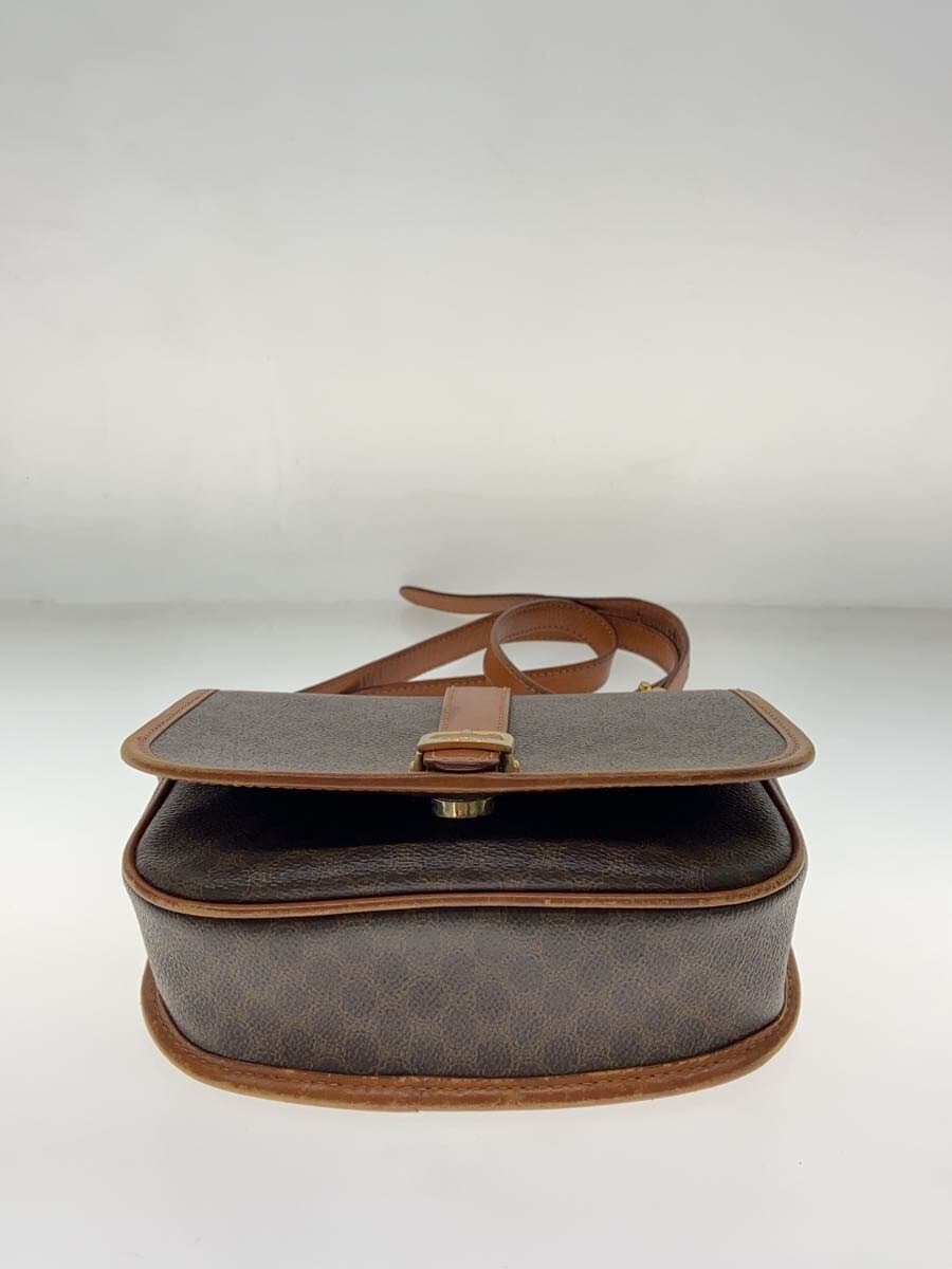 CELINE Shoulder Bag Macadam Print BRW DM93 4