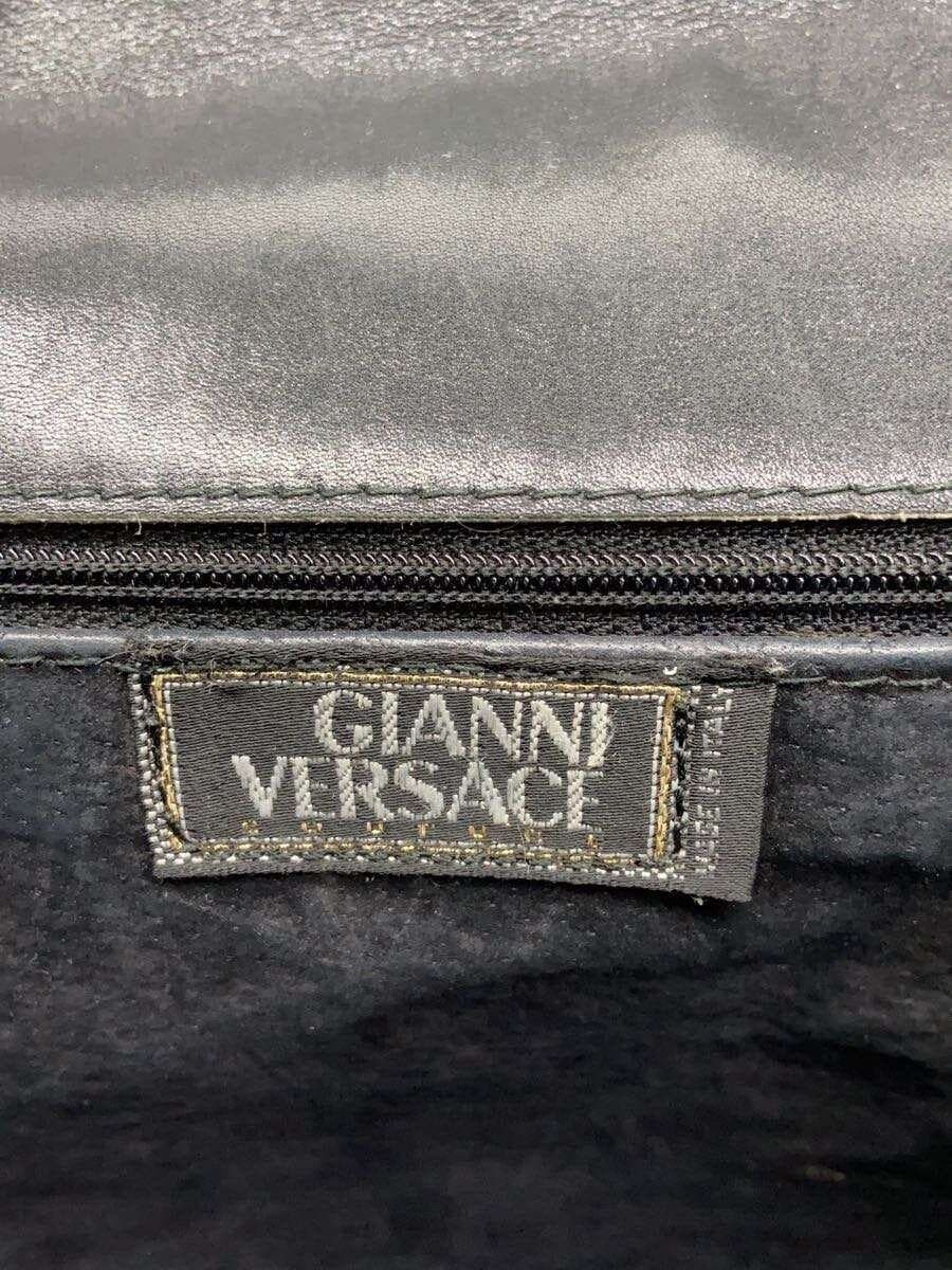 GIANNI VERSACE Shoulder Bag -- BLK Condition: As-Is Sun Motif 5