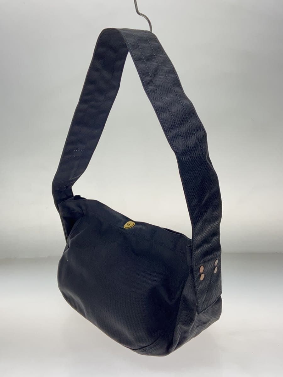 MARINEDAY Shoulder Bag Cotton Black Solid Color 2