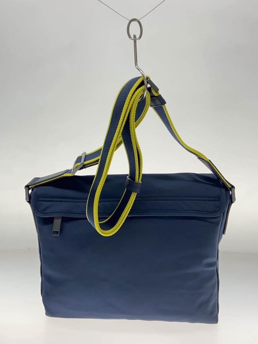 HUGO BOSS Shoulder Bag Polyester Navy 3