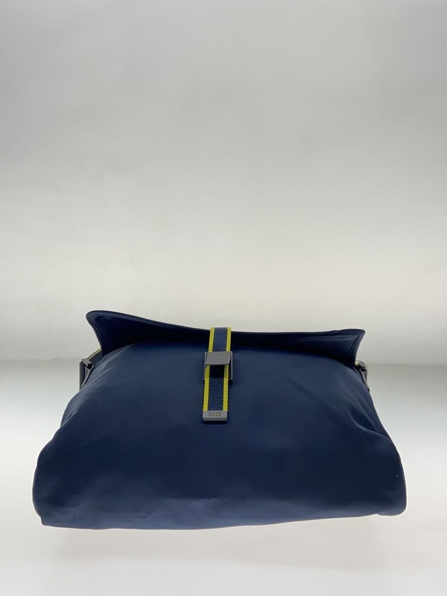 HUGO BOSS Shoulder Bag Polyester Navy 4