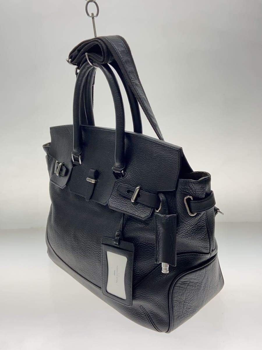 PELLE MORBIDA Bag Leather Black Solid Color 2