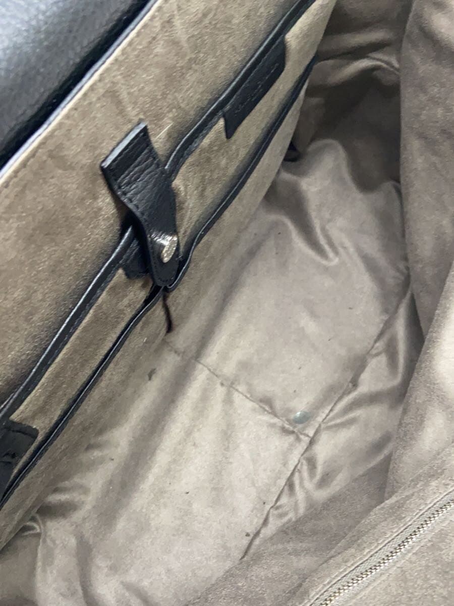 PELLE MORBIDA Bag Leather Black Solid Color 6