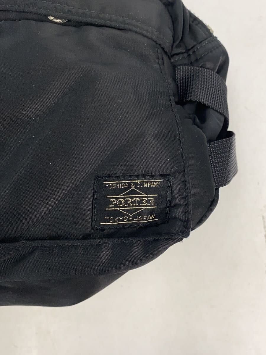 PORTER shoulder bag -- BLK plain 5