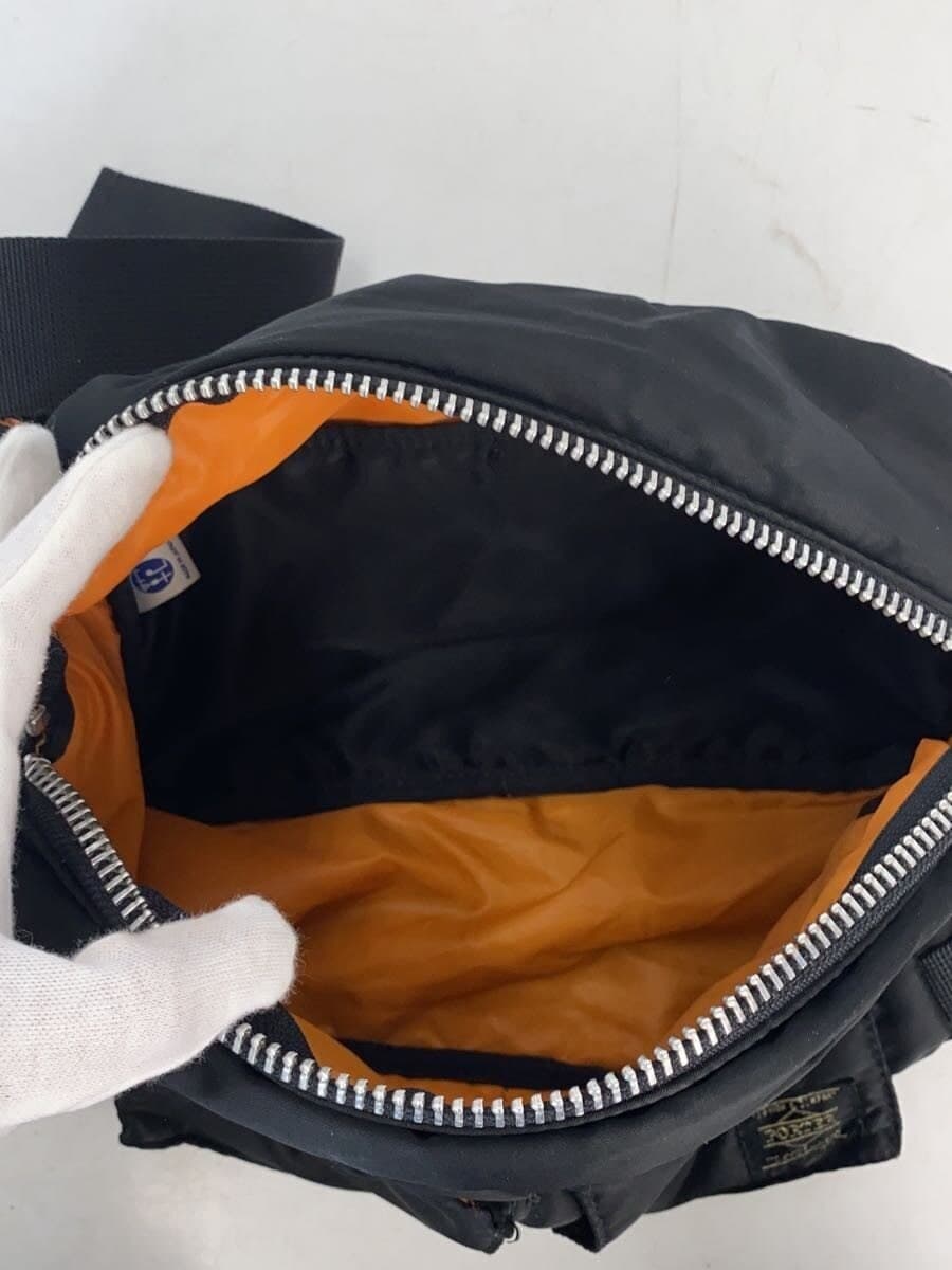 PORTER shoulder bag -- BLK plain 6