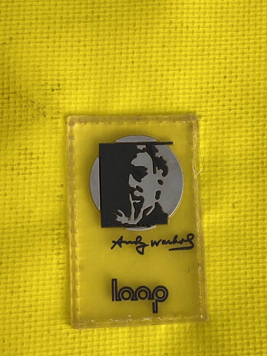 Andy Warhol Shoulder Bag PVC Black All-over Print Messenger Bag Shows signs of 5