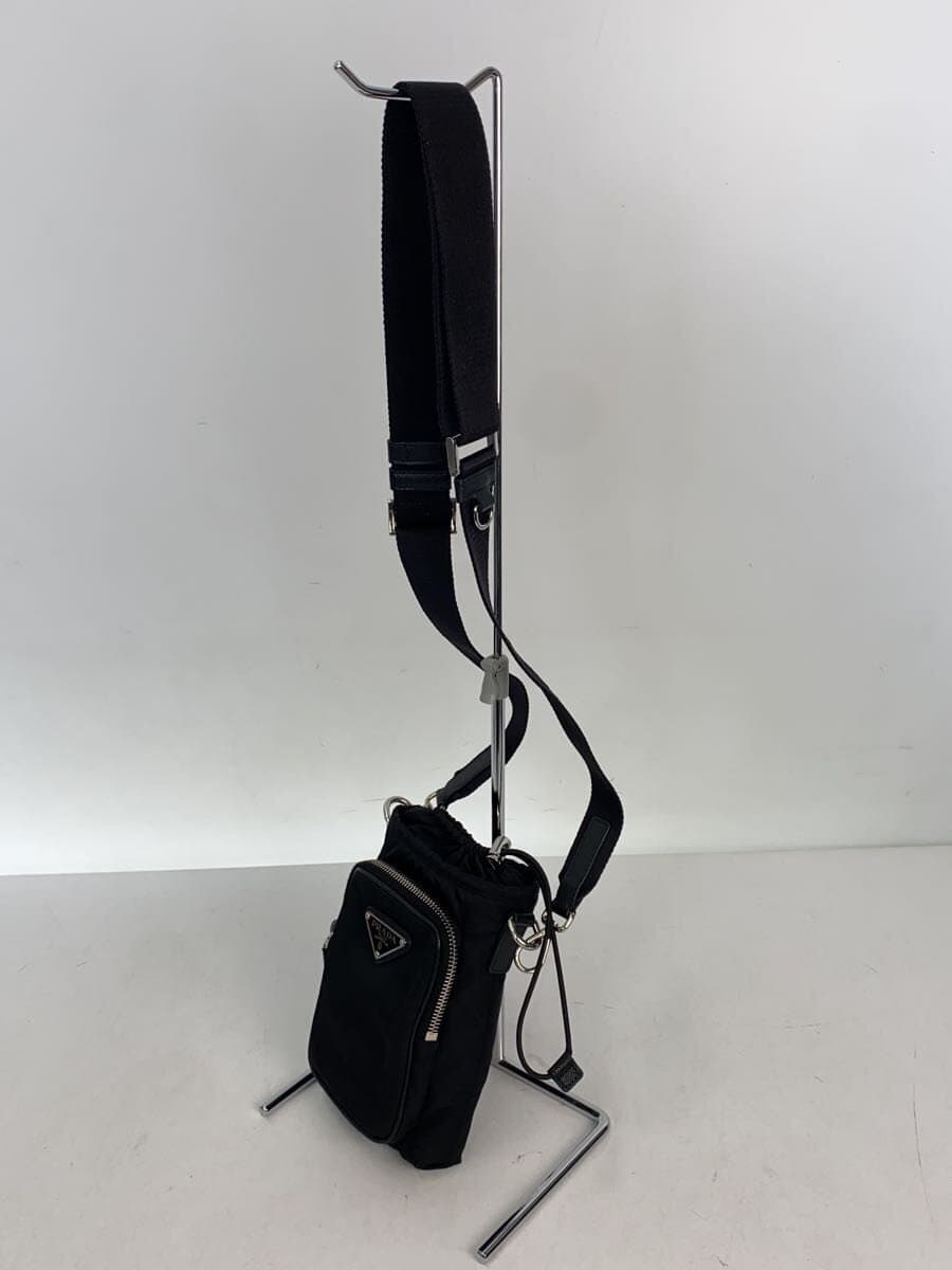 PRADARE-NYLON Smartphone Case Shoulder Bag Nylon BLK 2