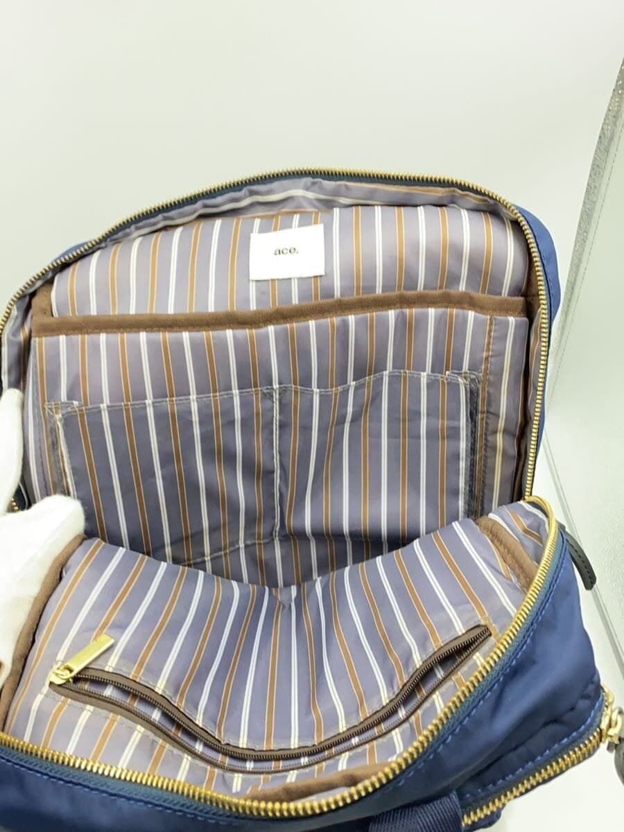 ace. Backpack Nylon NVY Solid 6