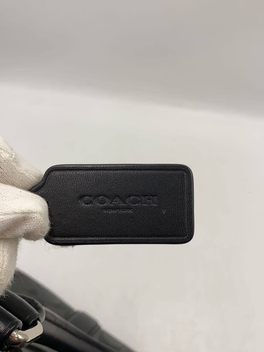 COACH Briefcase_Signature PVC BLK All Over Pattern 5