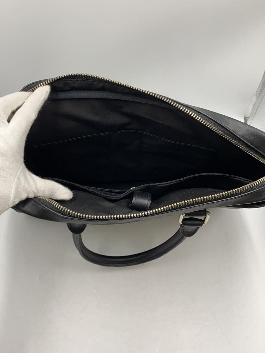 COACH Briefcase_Signature PVC BLK All Over Pattern 6