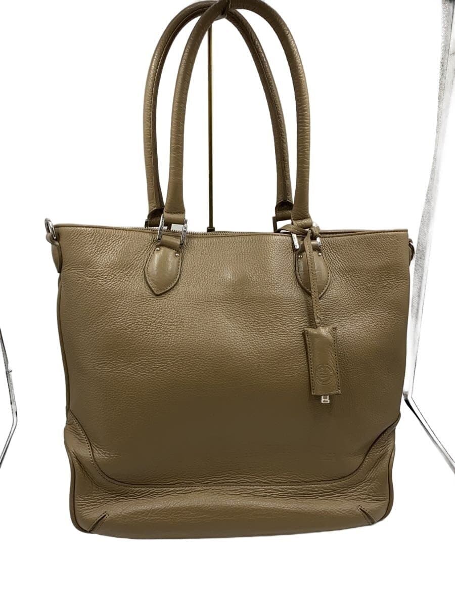 PELLE MORBIDA Tote Bag Leather BEG PMO-MB046