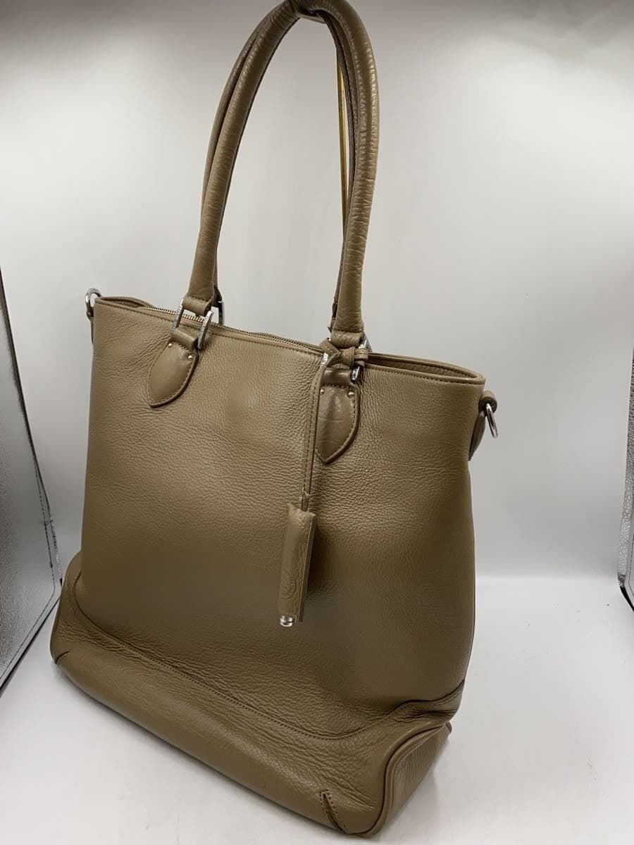 PELLE MORBIDA Tote Bag Leather BEG PMO-MB046 2