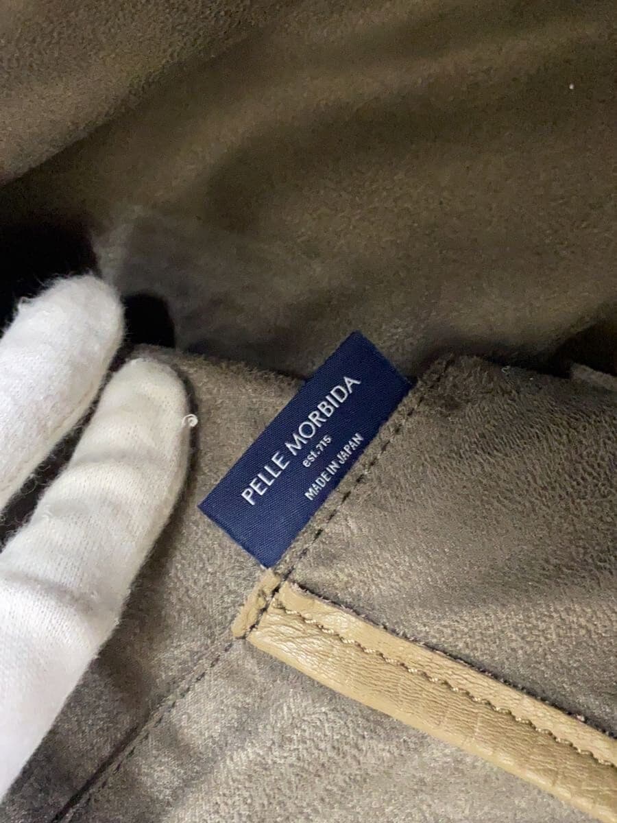 PELLE MORBIDA Tote Bag Leather BEG PMO-MB046 5