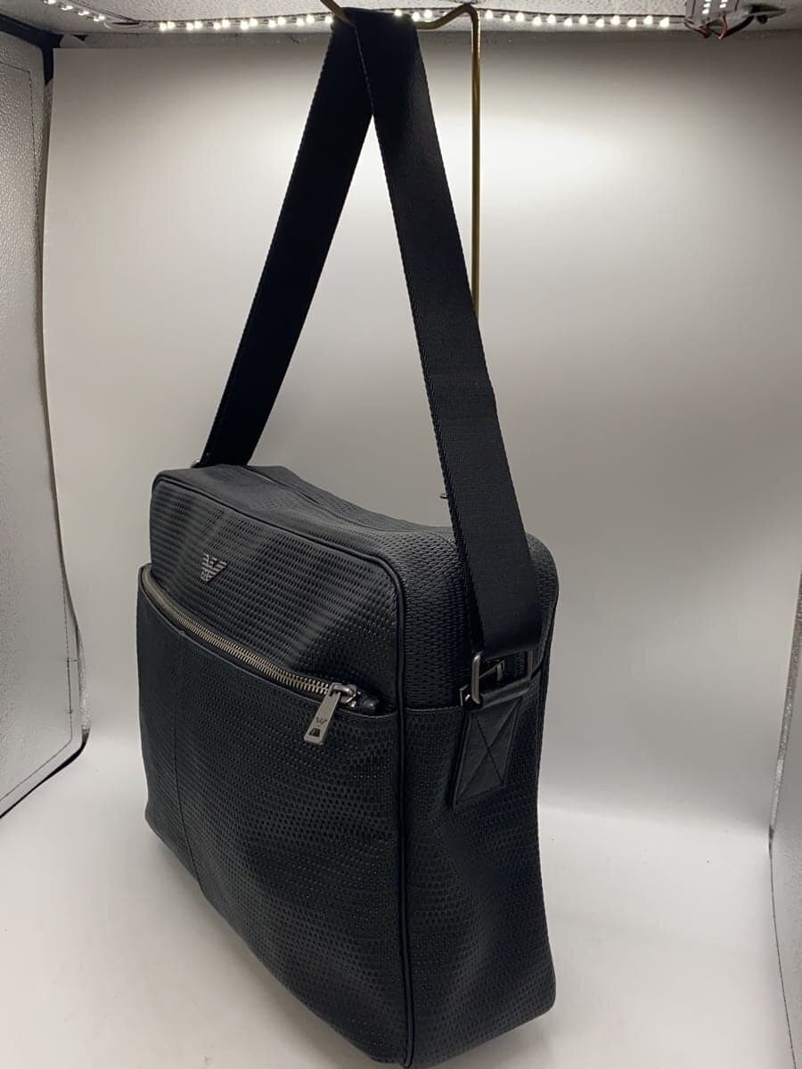 ARMANI JEANS Shoulder Bag Polyester BLK 7P922 932113 2