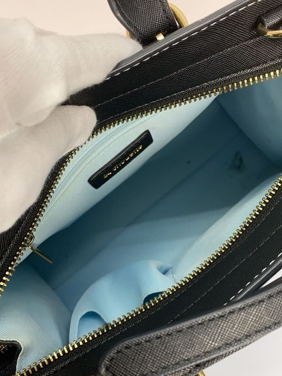 &chouette2-Way Hand Bag Shoulder Bag BLU 6