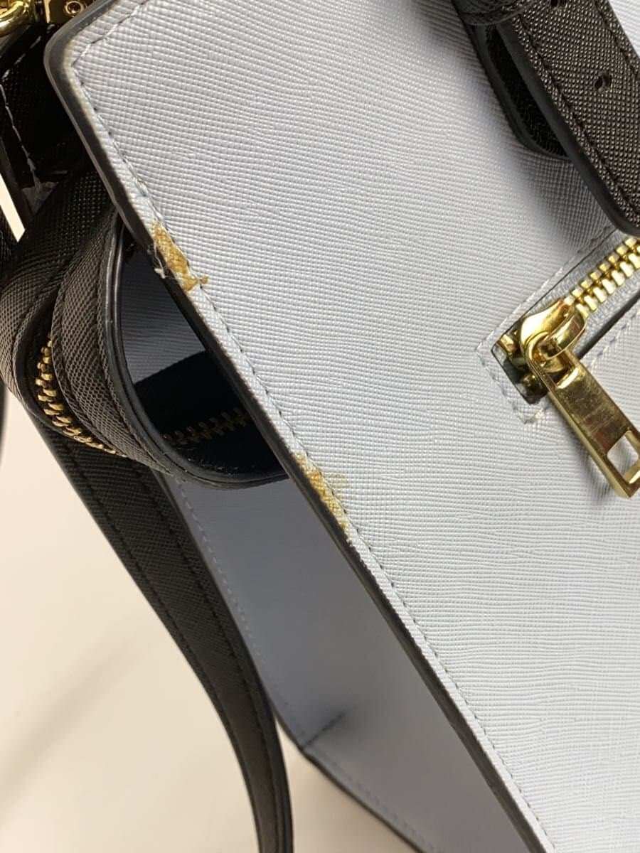 &chouette2-Way Hand Bag Shoulder Bag BLU 9