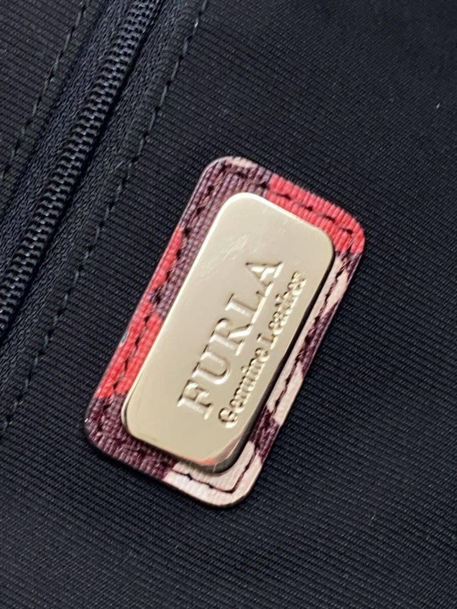 FURLA Tote Bag RED Camouflage 5