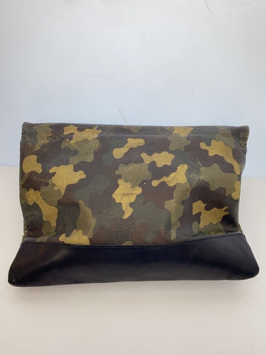 marka Clutch Bag Leather GRN Camouflage 3