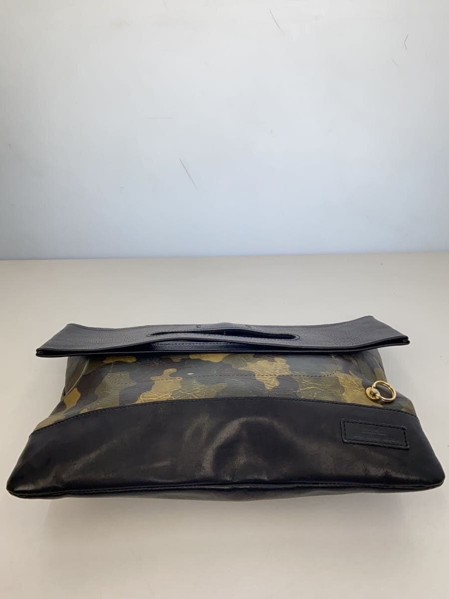 marka Clutch Bag Leather GRN Camouflage 4
